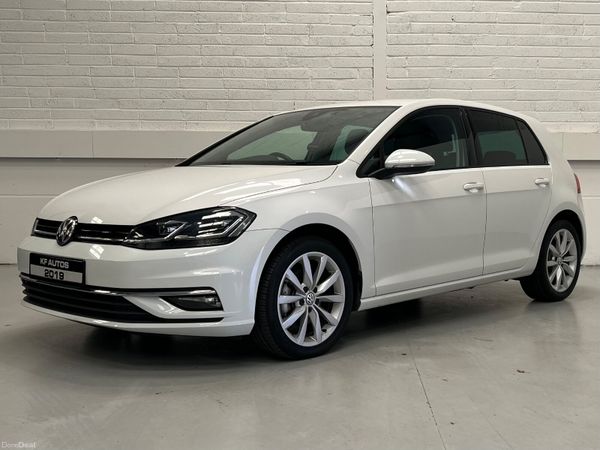 Volkswagen Golf Hatchback, Petrol, 2019, White