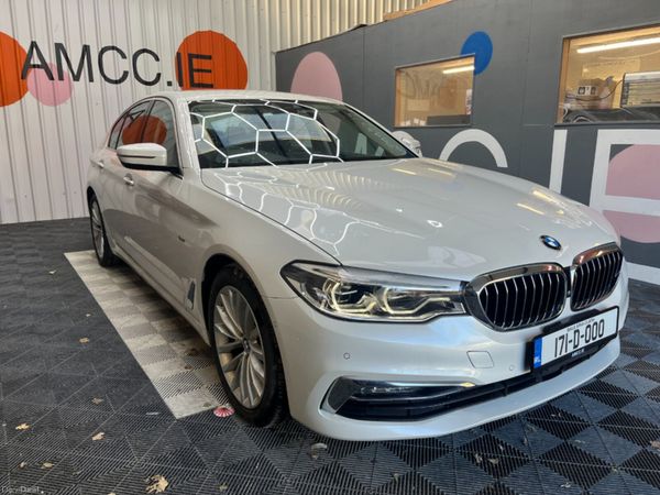 BMW 5-Series Saloon, Diesel, 2017, White