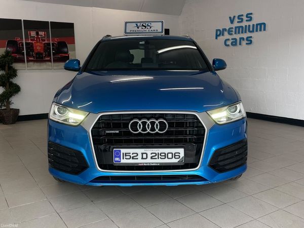 Audi Q3 SUV, Diesel, 2015, Blue