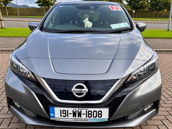 Nissan Leaf Hatchback, Electric, 2019, Grey