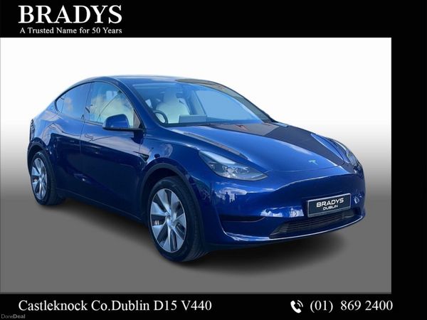 Tesla Model Y SUV, Electric, 2023, Blue