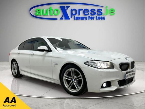 BMW 5-Series Saloon, Diesel, 2017, White