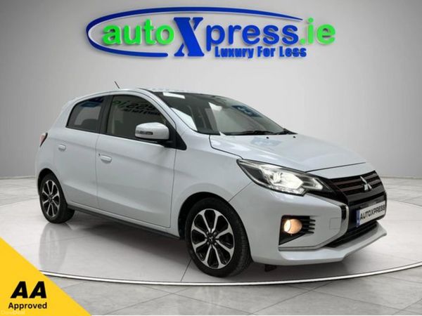 Mitsubishi Mirage Hatchback, Petrol, 2022, White