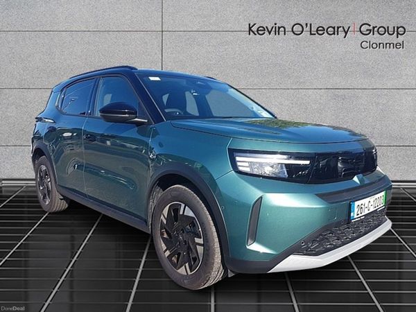 Opel Frontera SUV, Electric, 2026, Green
