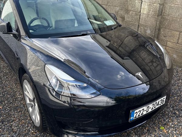 Tesla Model 3 Saloon, Electric, 2022, Black