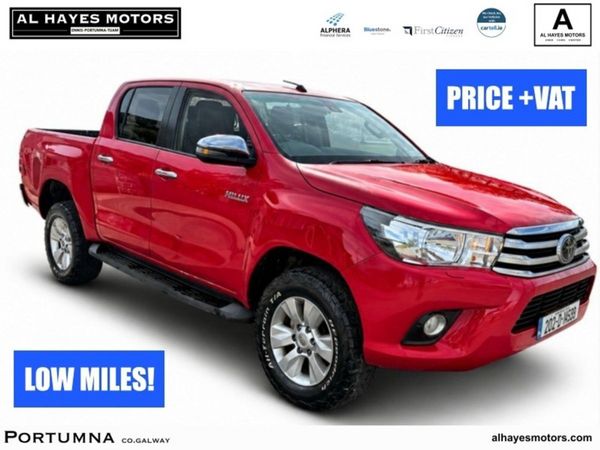 Toyota Hilux Pick Up, Diesel, 2020, Red