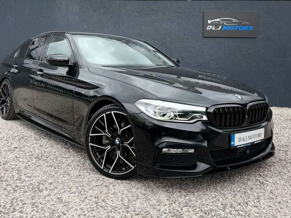 BMW 5-Series Saloon, Diesel, 2017, Black