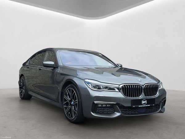 BMW 7-Series Saloon, Petrol Plug-in Hybrid, 2017, Grey