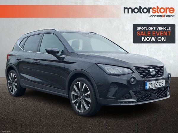 SEAT Arona SUV, Petrol, 2025, Black