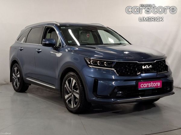 Kia Sorento SUV, Petrol Plug-in Hybrid, 2022, Blue