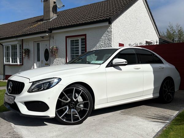 Mercedes-Benz C-Class Saloon, Diesel, 2017, White