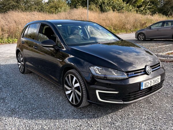 Volkswagen Golf Hatchback, Petrol Hybrid, 2016, Black