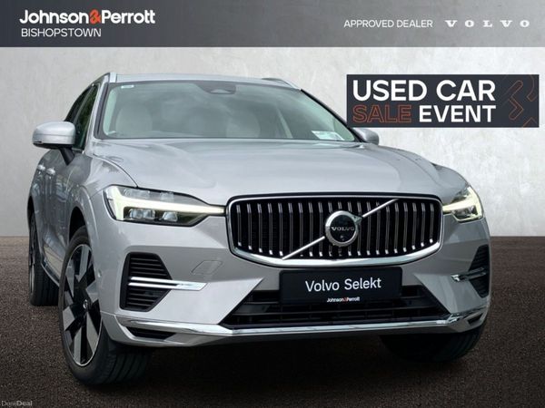 Volvo XC60 SUV, Petrol Plug-in Hybrid, 2024, Silver