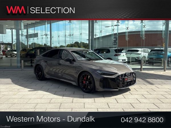 Audi RS5 Saloon, Petrol Plug-in Hybrid, 2026, Grey