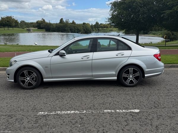 Mercedes-Benz C-Class Saloon, Diesel, 2014, Silver