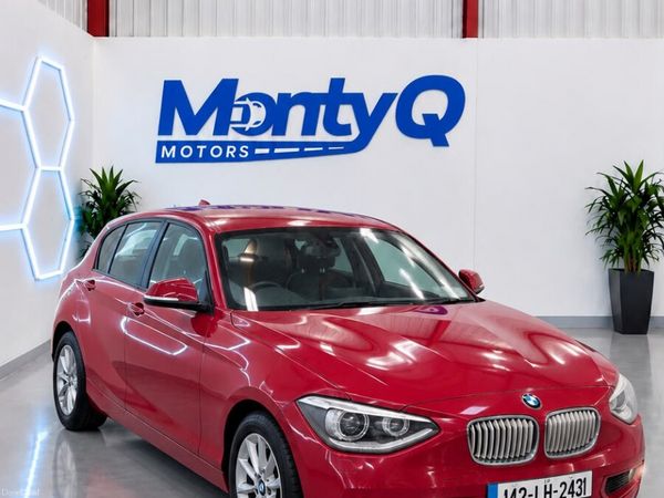 BMW 1-Series Hatchback, Petrol, 2014, Red