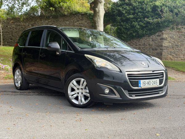 Peugeot 5008 MPV, Diesel, 2015, Black