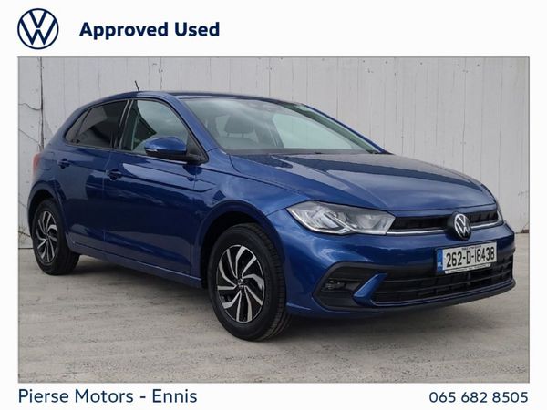 Volkswagen Polo Hatchback, Petrol, 2026, Blue