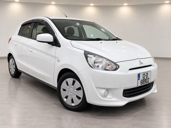 Mitsubishi Mirage Hatchback, Petrol, 2012, White