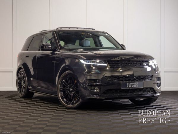 Land Rover Range Rover Sport SUV, Petrol Plug-in Hybrid, 2024, Black
