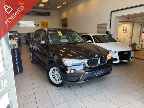 BMW X3 SUV, Diesel, 2016, Black