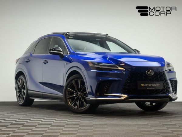 Lexus RX SUV, Petrol Hybrid, 2025, Blue