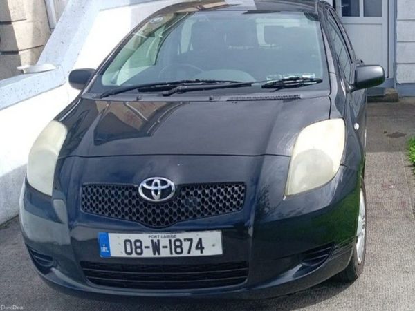 Toyota Yaris Hatchback, Petrol, 2008, Black
