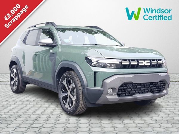 Dacia Duster SUV, Petrol Hybrid, 2026, Green