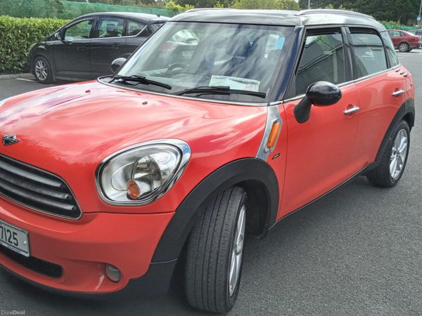Mini Countryman Hatchback, Diesel, 2011, Red