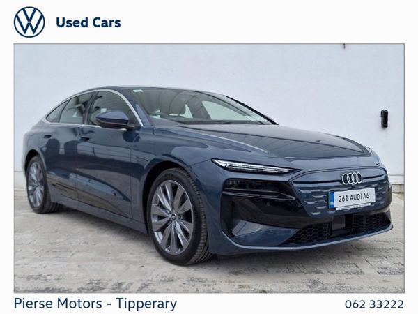 Audi A6 Hatchback, Electric, 2026, Blue