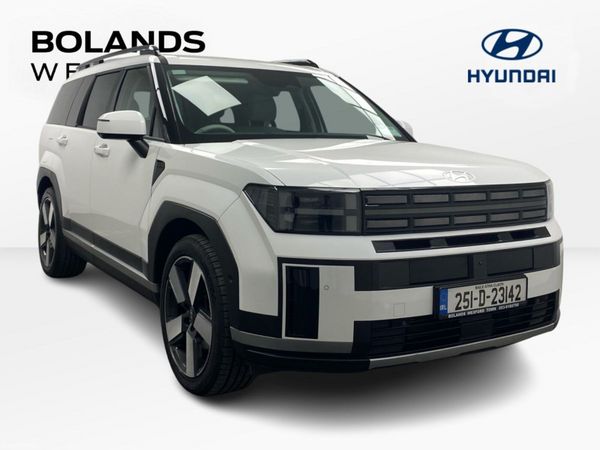 Hyundai Santa Fe SUV, Petrol Plug-in Hybrid, 2025, White