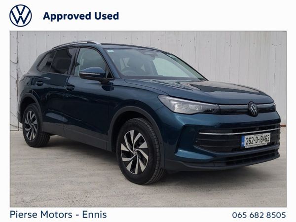 Volkswagen Tiguan SUV, Petrol Plug-in Hybrid, 2026, Blue