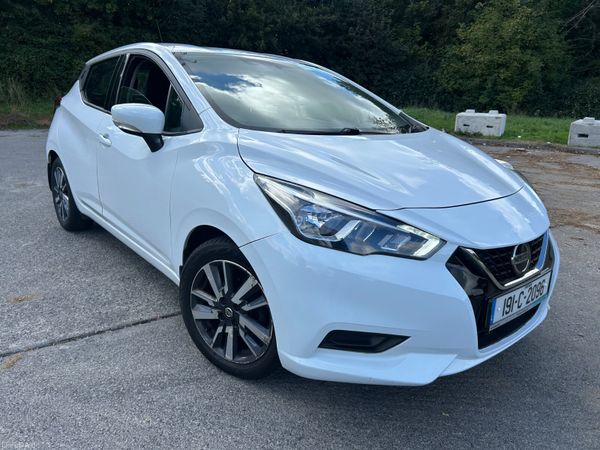 Nissan Micra Hatchback, Petrol, 2019, White
