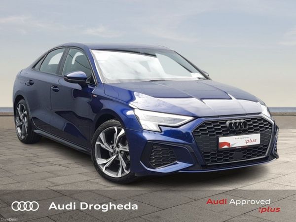 Audi A3 Saloon, Petrol, 2023, Blue