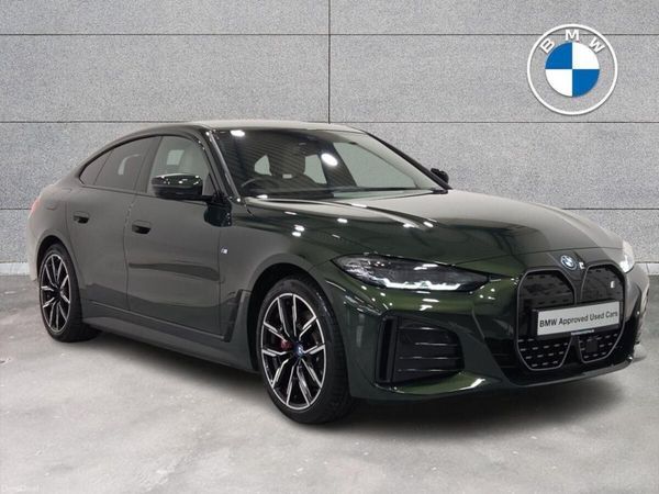 BMW i4 Hatchback, Electric, 2024, Green
