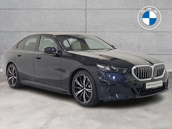 BMW 5-Series Saloon, Petrol Plug-in Hybrid, 2026, Black