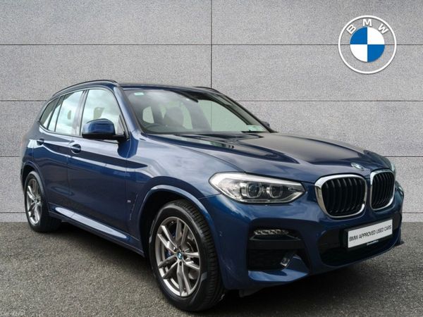 BMW X3 SUV, Petrol Plug-in Hybrid, 2021, Blue