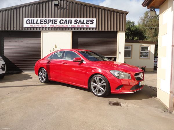Mercedes-Benz CLA Saloon, Petrol, 2016, Red