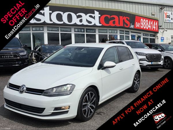 Volkswagen Golf Hatchback, Petrol, 2014, White