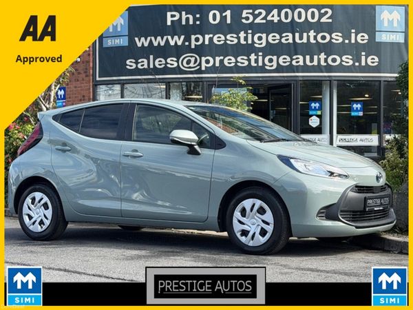 Toyota Aqua Hatchback, Petrol Hybrid, 2022, Green