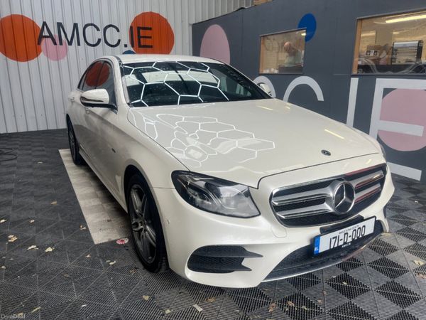 Mercedes-Benz E-Class Saloon, Petrol Plug-in Hybrid, 2017, White