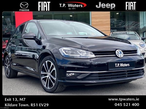 Volkswagen Golf Hatchback, Petrol, 2019, Black