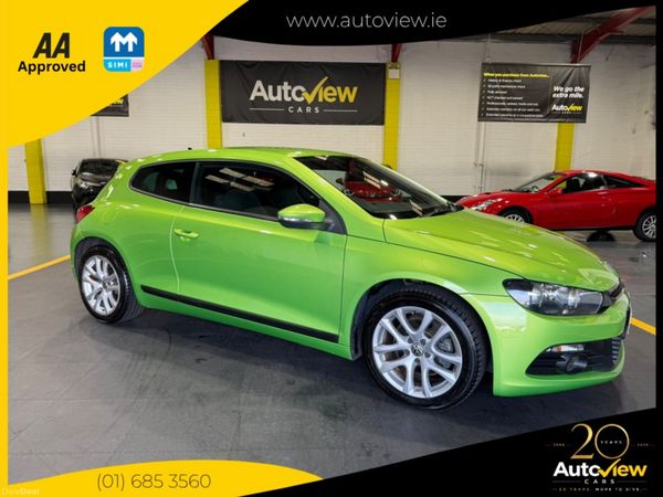 Volkswagen Scirocco Hatchback, Petrol, 2009, Green