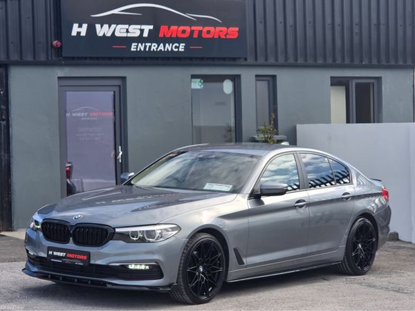 BMW 5-Series Saloon, Diesel, 2018, Grey