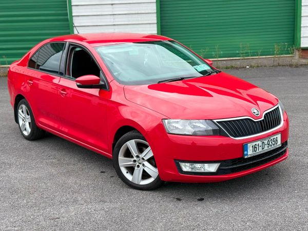 Skoda Rapid Saloon, Diesel, 2016, Red