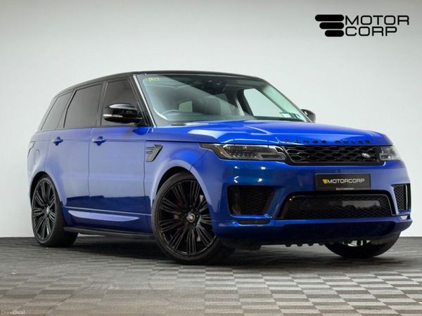 Land Rover Range Rover Sport SUV, Petrol Plug-in Hybrid, 2019, Blue