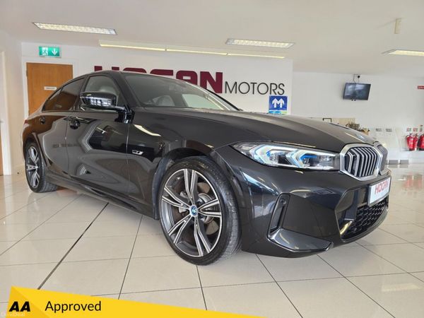 BMW 3-Series Saloon, Petrol Plug-in Hybrid, 2023, Black