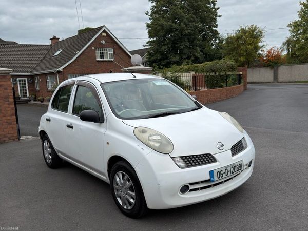 Nissan Micra Hatchback, Petrol, 2006, White