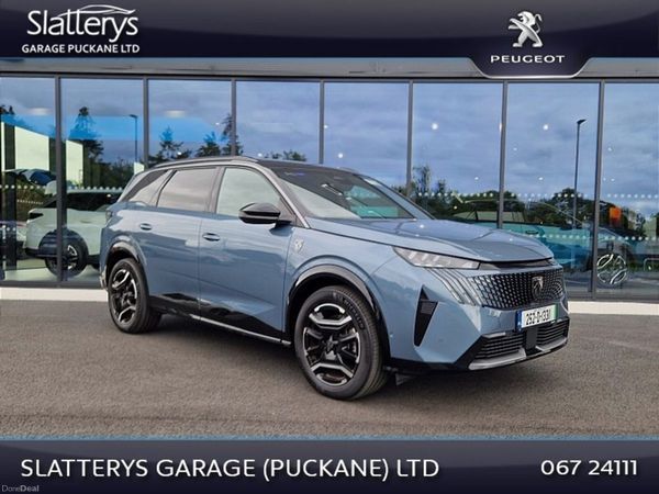 Peugeot 5008 SUV, Electric, 2025, Blue