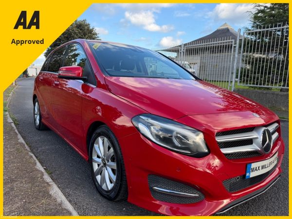 Mercedes-Benz B-Class Hatchback, Petrol, 2017, Red